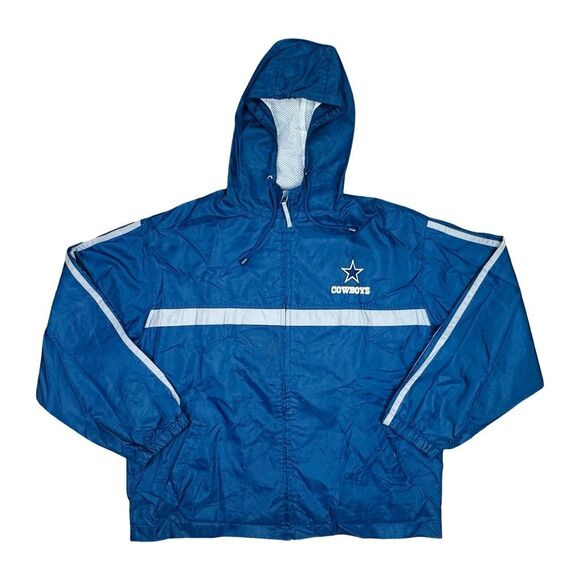 Vintage GameDay NFL Dallas Cowboys Embroidered Lightweight Jacket - Size Large - Picture 1 of 11